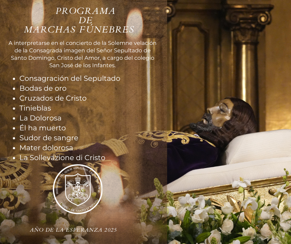 Programa de Marchas Fúnebres - San José de los Infantes